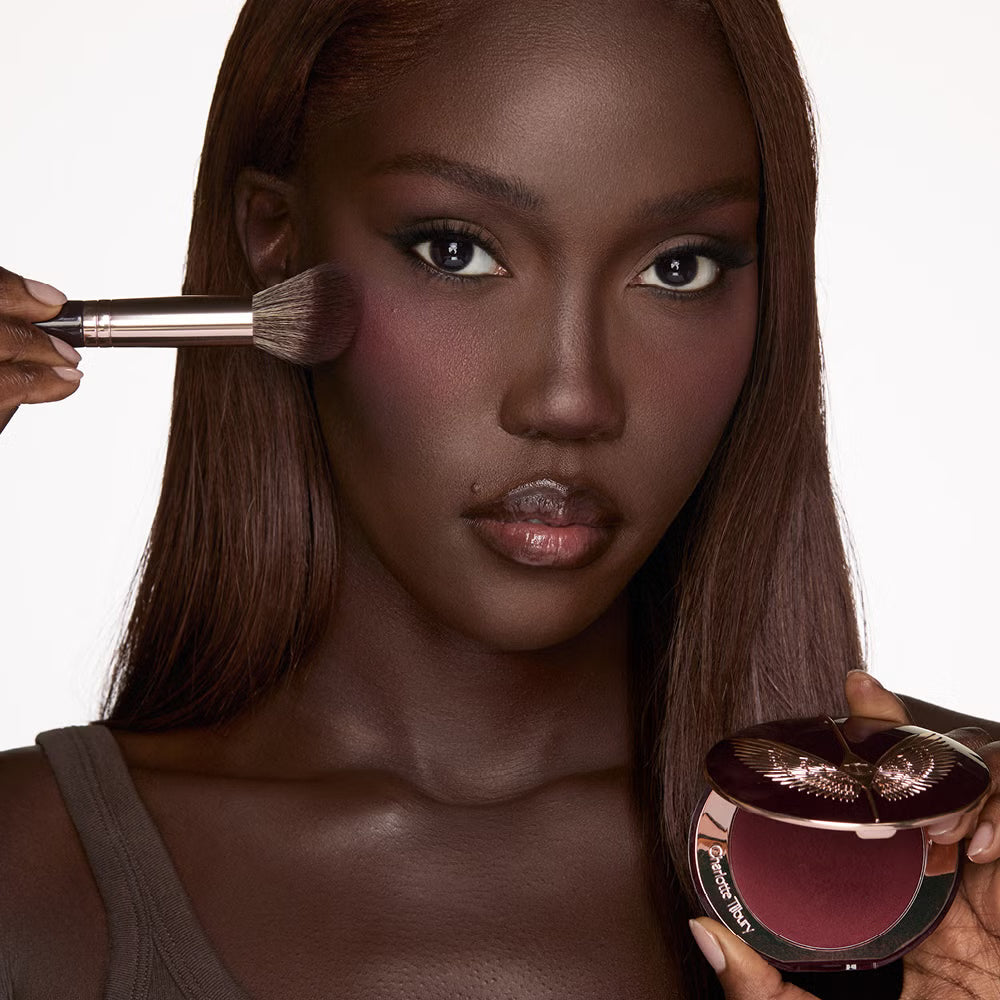 Airbrush Flawless Easy Soft Blur Blusher + Bronzer Brush