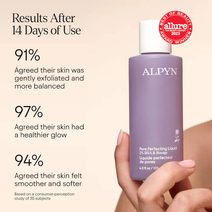 2% Salicylic Acid Liquid Exfoliating Toner For Pores, Blemishes & Brighter Skin