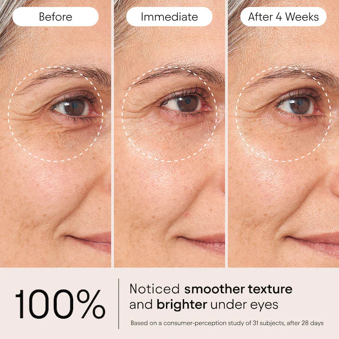 Instant Brightening Peptide Eye Cream For Firming & Dark Circles