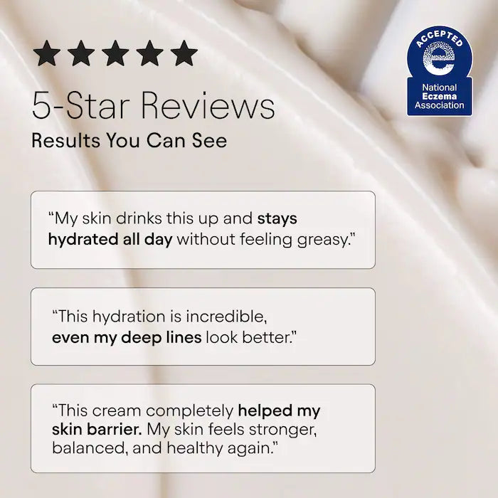 Super Peptide Barrier Repair Moisturizer For Eczema, Wrinkles, Firming & Sensitive Skin