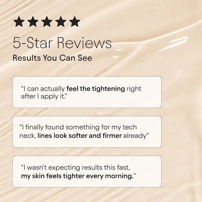 Super Sculpt Peptide Firming & Lifting Serum For Face, Neck & Décolleté