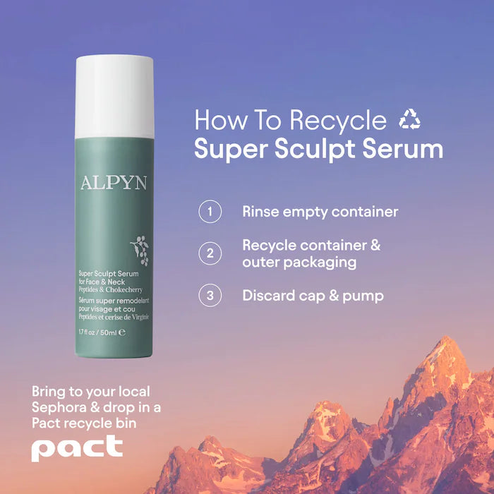 Super Sculpt Peptide Firming & Lifting Serum For Face, Neck & Décolleté