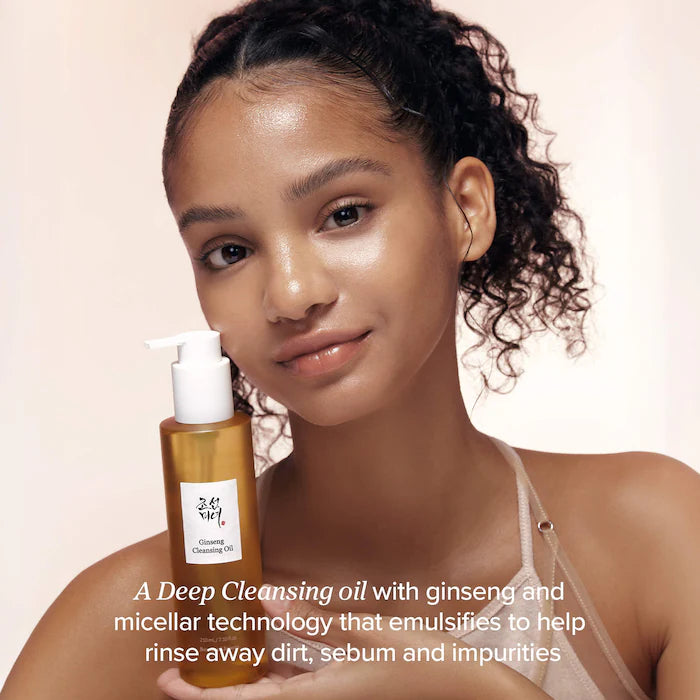 Ginseng Cleansing Oil For Gentle Deep Cleansing