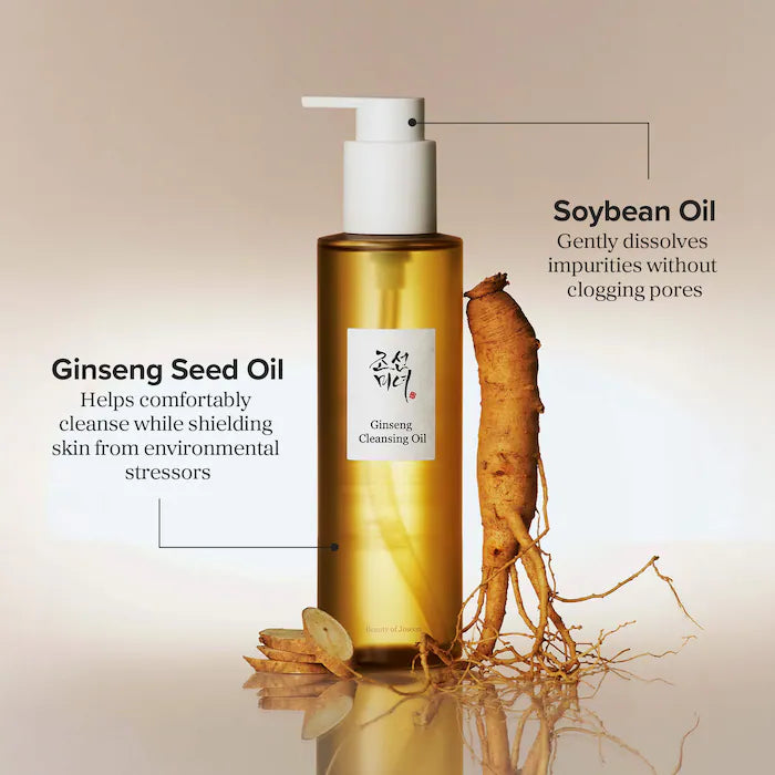 Ginseng Cleansing Oil For Gentle Deep Cleansing
