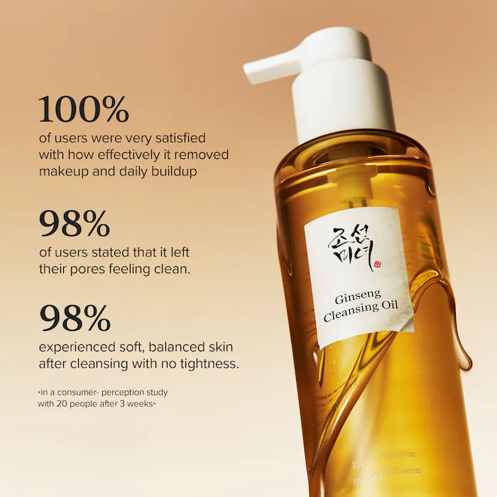 Ginseng Cleansing Oil For Gentle Deep Cleansing