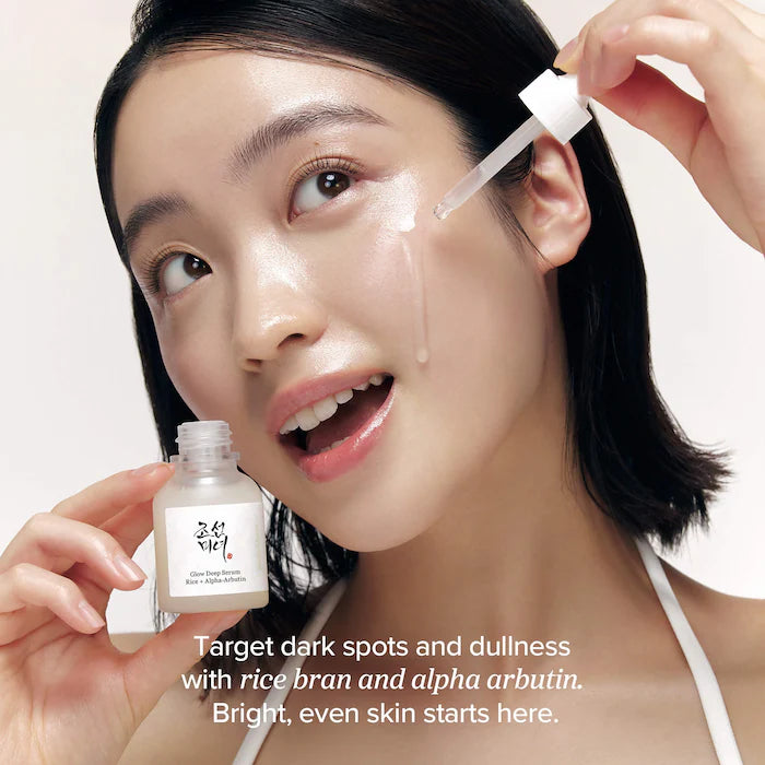Glow Deep Serum With Rice + Alpha-Arbutin For Brightening Dull Skin & Dark Spots