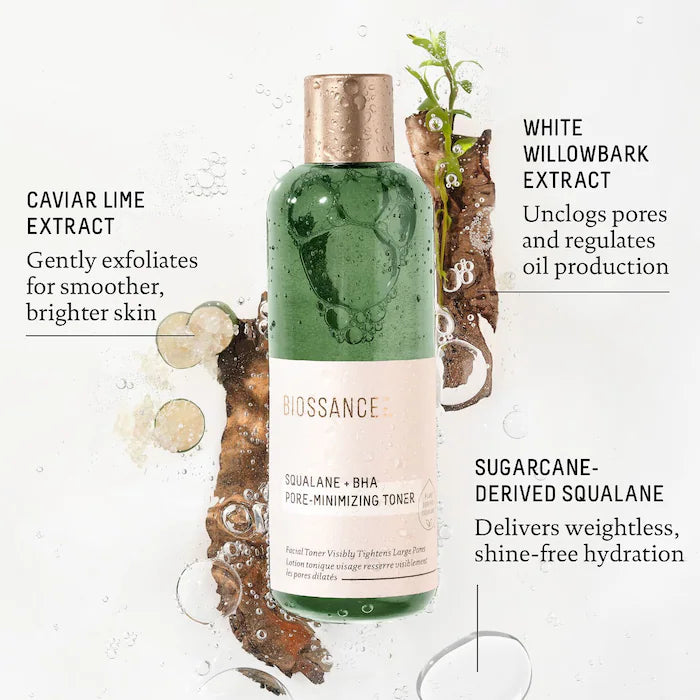 2% BHA Pore Minimizing Toner + Squalane