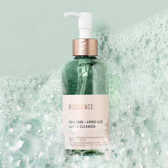 Amino Aloe Gentle Pore-Minimizing Cleanser + Squalane