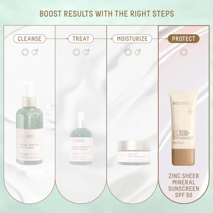 Daily Hydration Mineral Face Sunscreen SPF 50 + Squalane