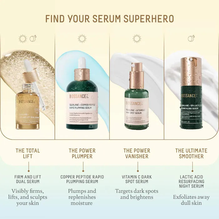 Squalane + 10% Lactic Acid Resurfacing Serum