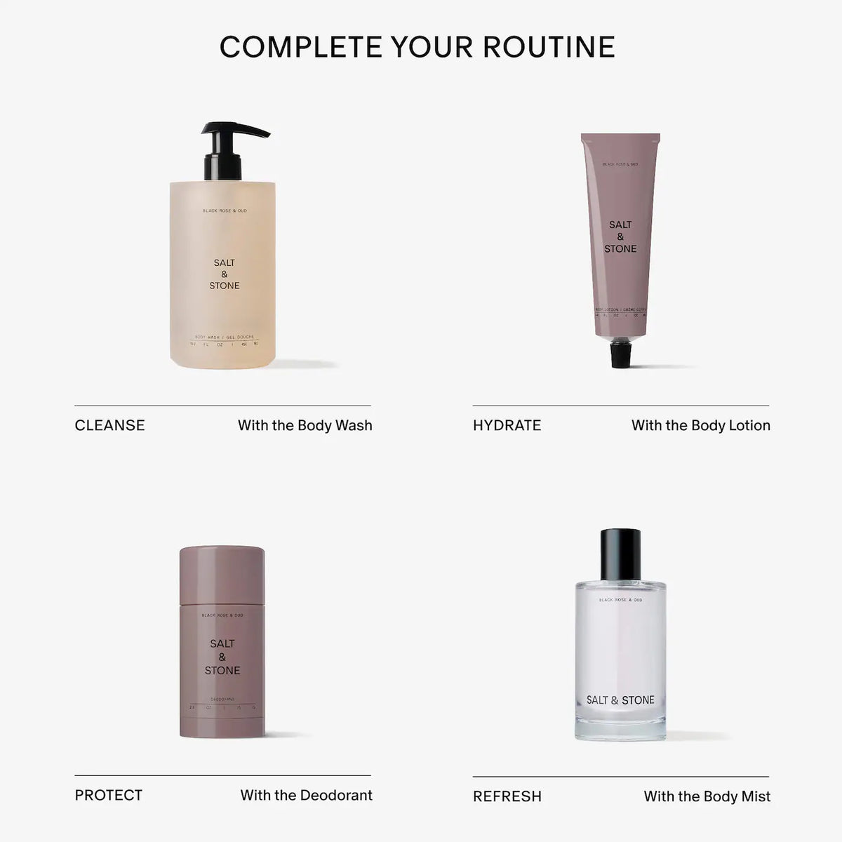 Black Rose & Oud Body Lotion - Azora Beauty