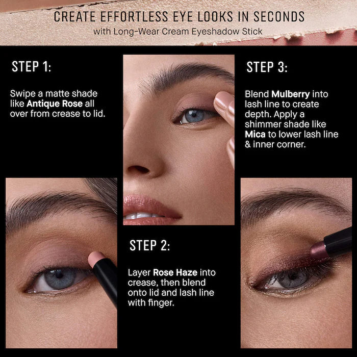 Long-Wear Waterproof Cream Eyeshadow Stick