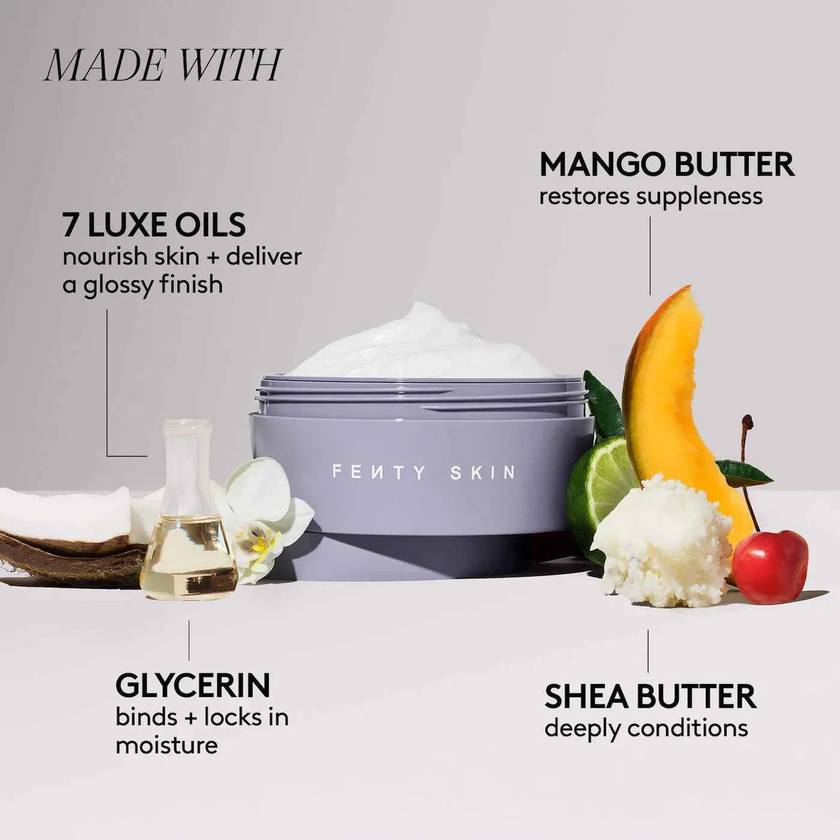 Butta Drop Whipped Oil Body Cream with Tropical Oils + Shea Butter