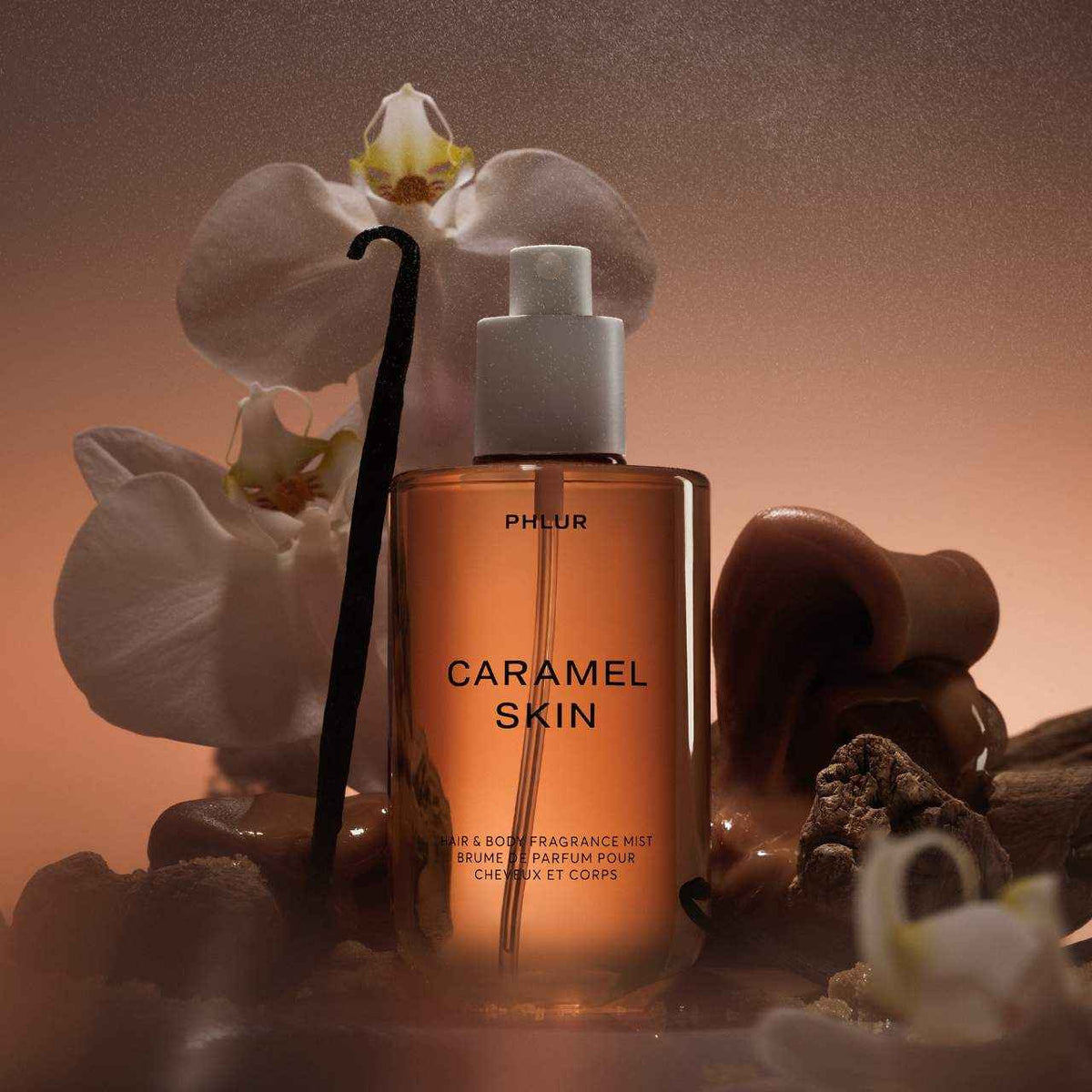Caramel Skin Hair and Body Fragrance Mist