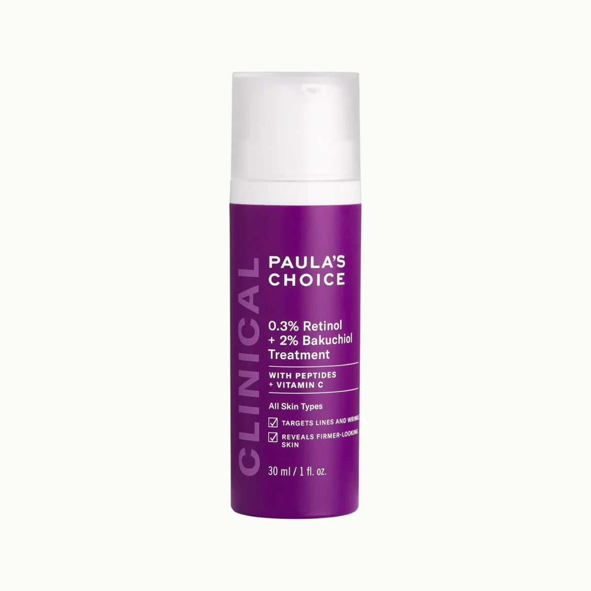 Clinical 0.3% Retinol + 2% Bakuchiol Treatment - Azora Beauty