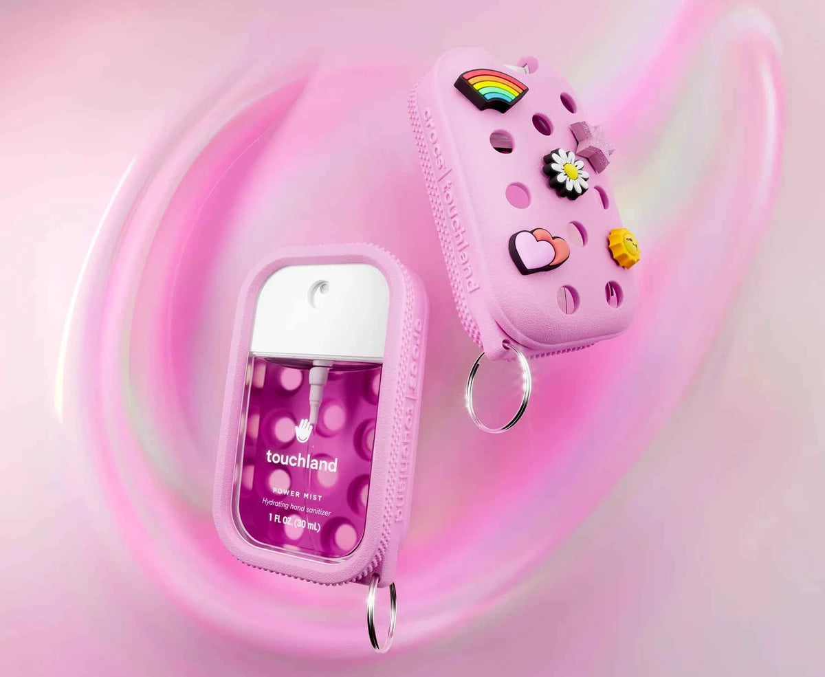 Crocs x Touchland Hand Mist Case - Sugarpop Pink