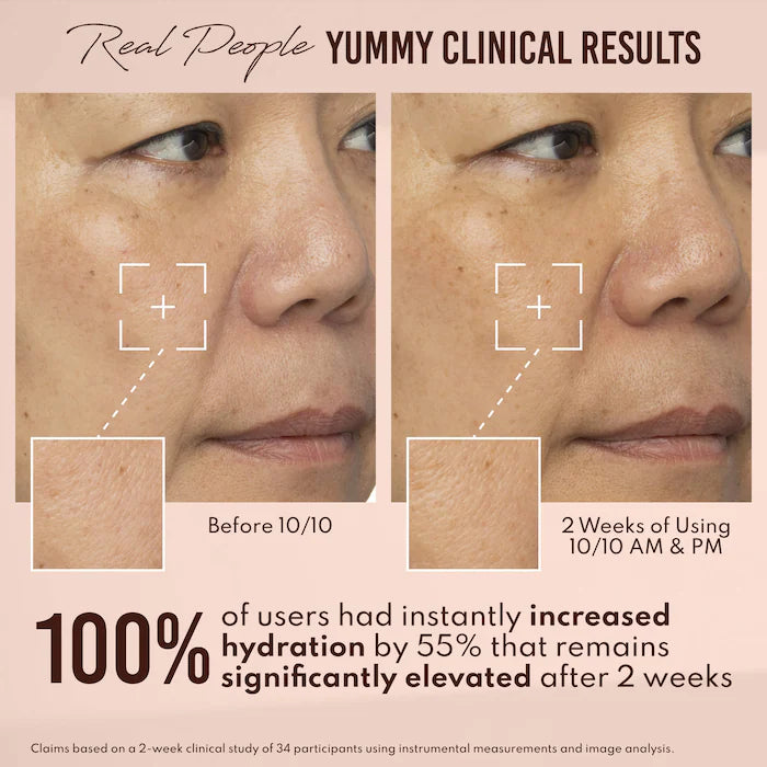 Yummy Skin 10/10 Barrier Boost Hyaluronic Acid + Ectoin Plumping Serum