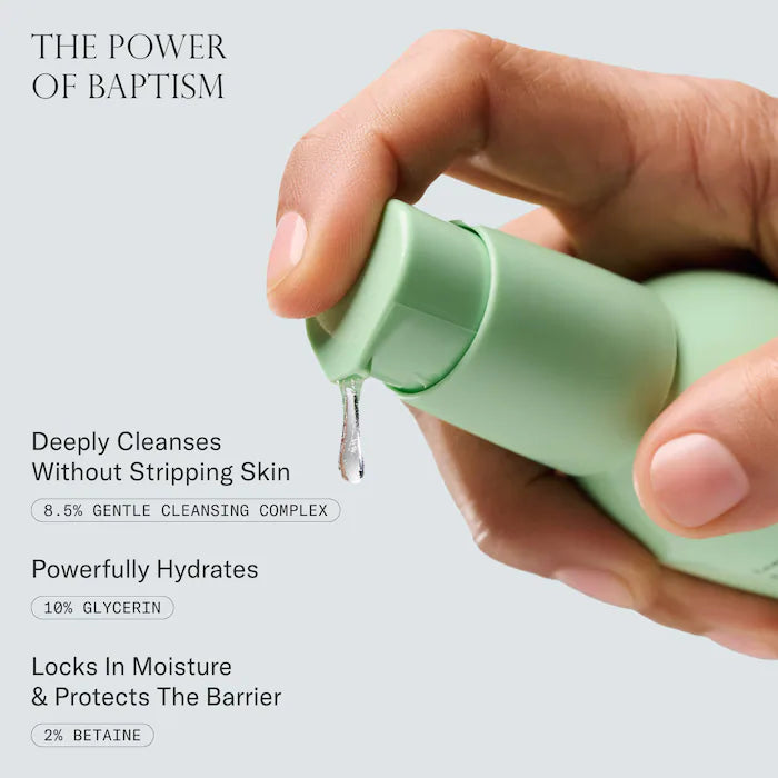 Baptism Hydrating + Pore Clarifying Gentle Foaming Gel Cleanser