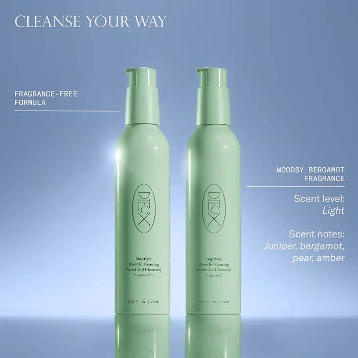 Baptism Hydrating + Pore Clarifying Gentle Foaming Gel Cleanser