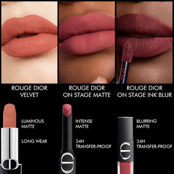 Rouge Dior On Stage Ink Blur Matte No Transfer Liquid Lipstick
