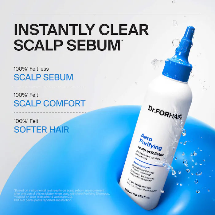Aero Purifying Scalp Exfoliator For Oily Scalp & Buildup