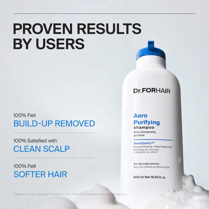 Aero Purifying Shampoo For Oily Hair & Buildup