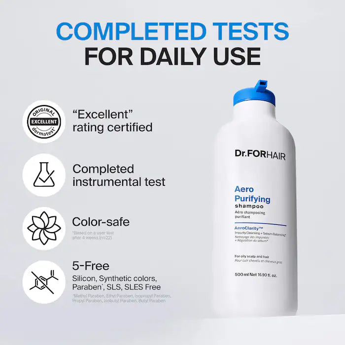 Aero Purifying Shampoo For Oily Hair & Buildup