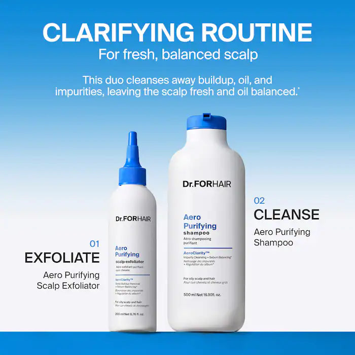 Aero Purifying Shampoo For Oily Hair & Buildup