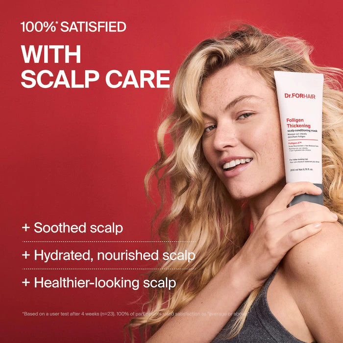 Folligen Thickening Scalp Conditioning Mask For Thinning Hair