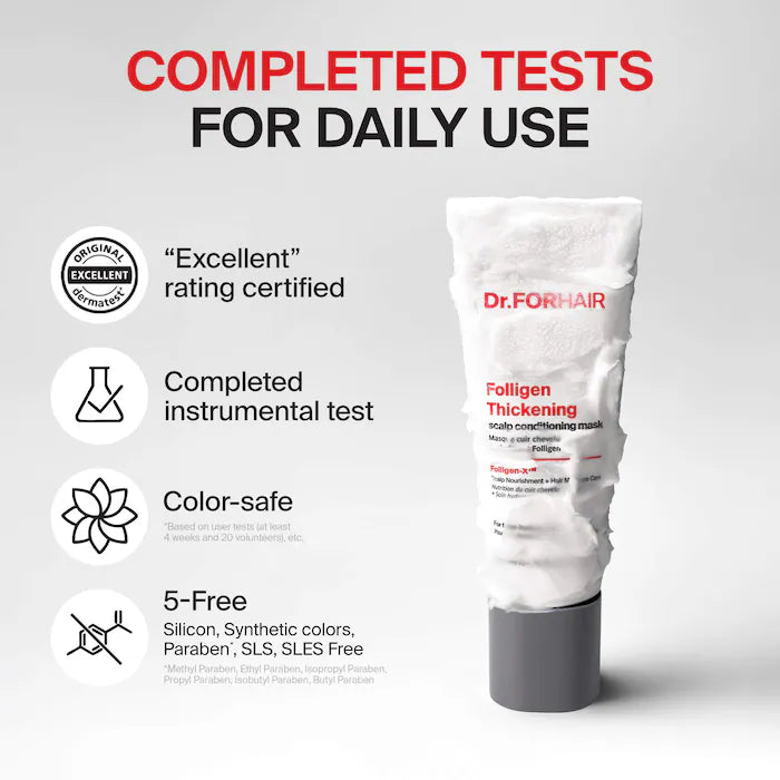 Folligen Thickening Scalp Conditioning Mask For Thinning Hair