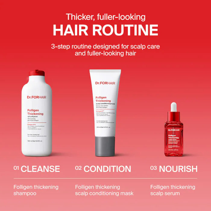 Folligen Thickening Scalp Serum For Thinning Hair