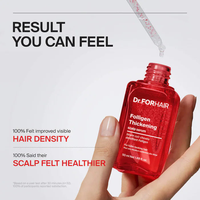 Folligen Thickening Scalp Serum For Thinning Hair