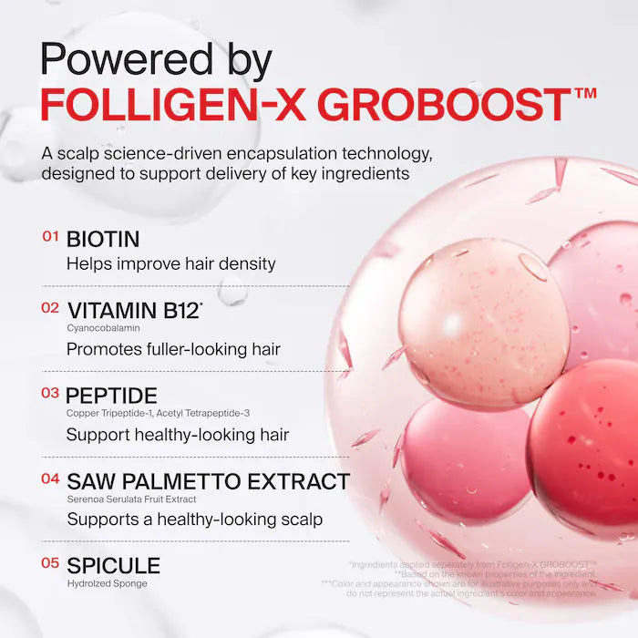 Folligen Thickening Scalp Serum For Thinning Hair