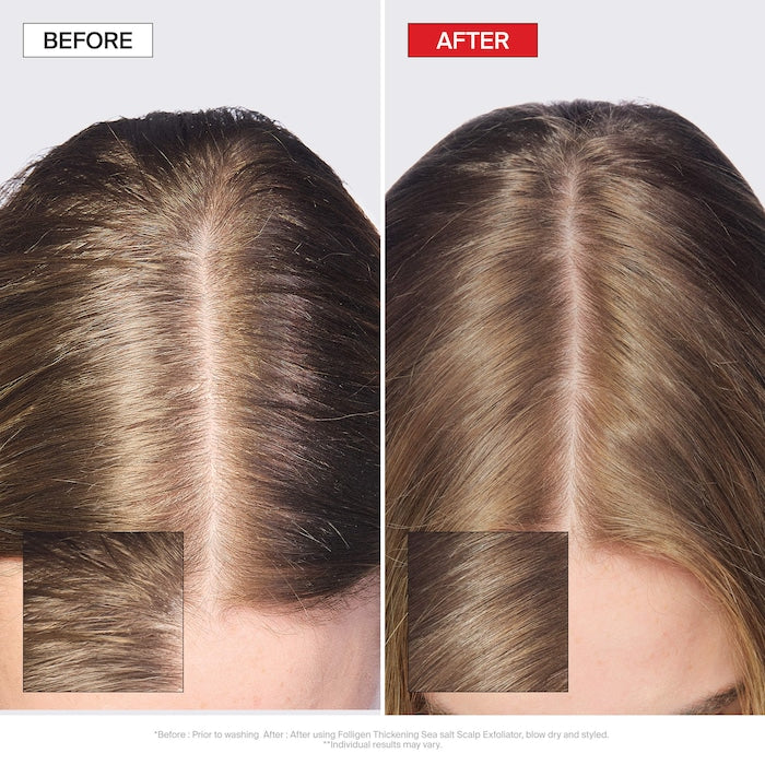 Folligen Thickening Sea Salt Scalp Exfoliator With Sea Salt