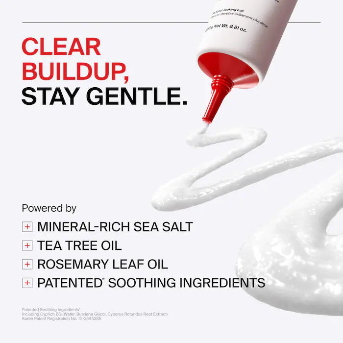 Folligen Thickening Sea Salt Scalp Exfoliator With Sea Salt