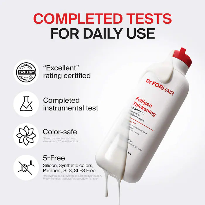 Folligen Thickening Shampoo For Thinning Hair