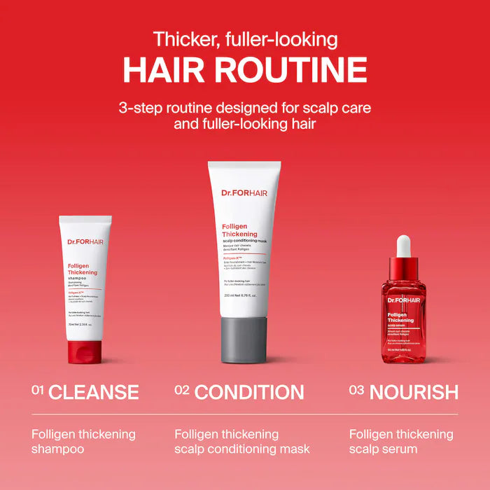 Folligen Thickening Shampoo For Thinning Hair