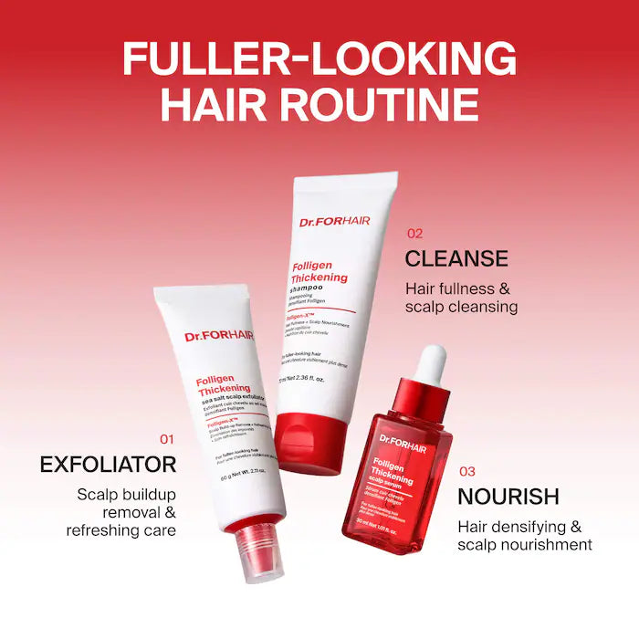 Mini Folligen Thickening Essentials Kit For Thinning Hair