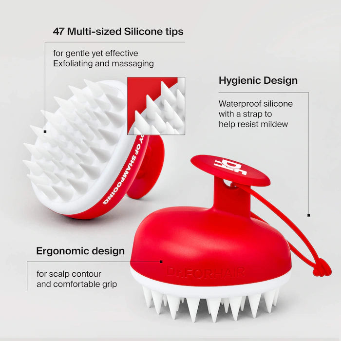 Scalp Exfoliator Shampoo Brush