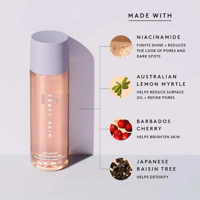 Fat Water Niacinamide Pore-Refining Toner Serum - Azora Beauty