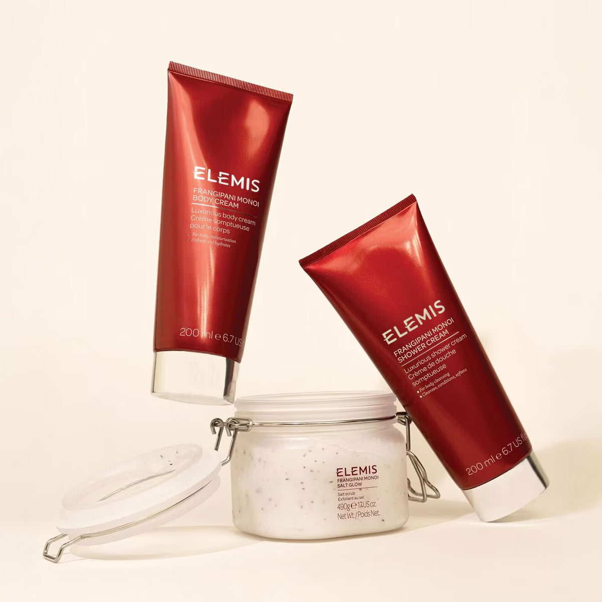 Frangipani Monoi Salt Glow - Body Scrub - Azora Beauty