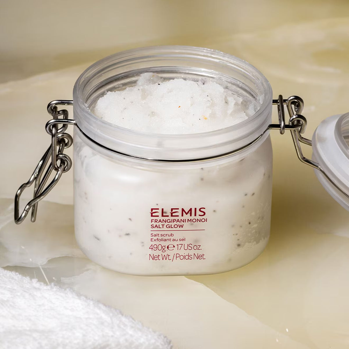 Frangipani Monoi Salt Glow - Body Scrub - Azora Beauty