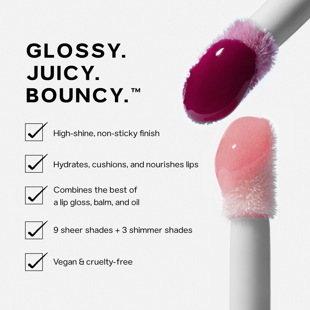 Glossybounce™ - High-Shine Hydrating Lip Gloss Oil - Azora Beauty