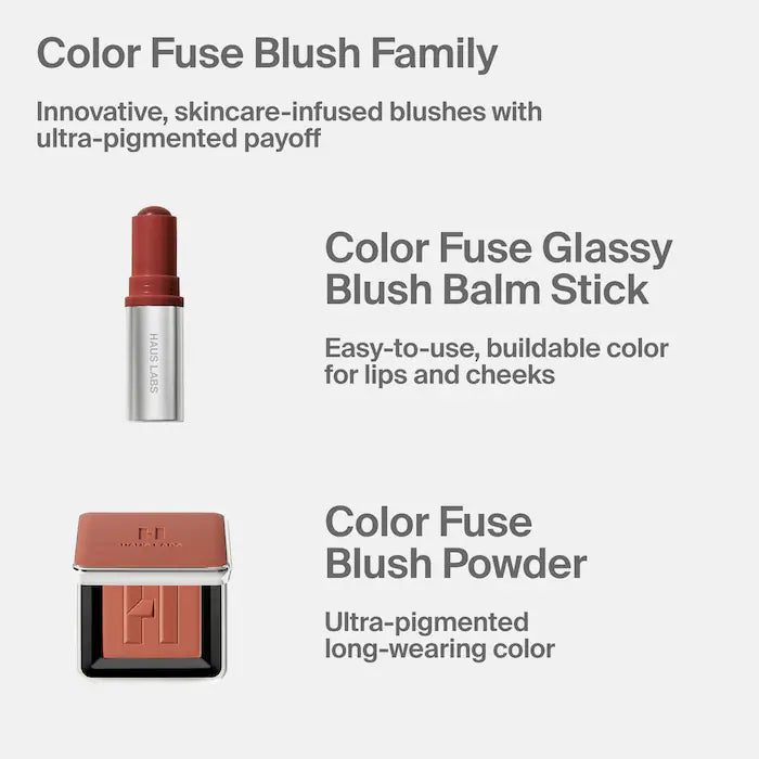 Color Fuse Glassy Blush Balm
