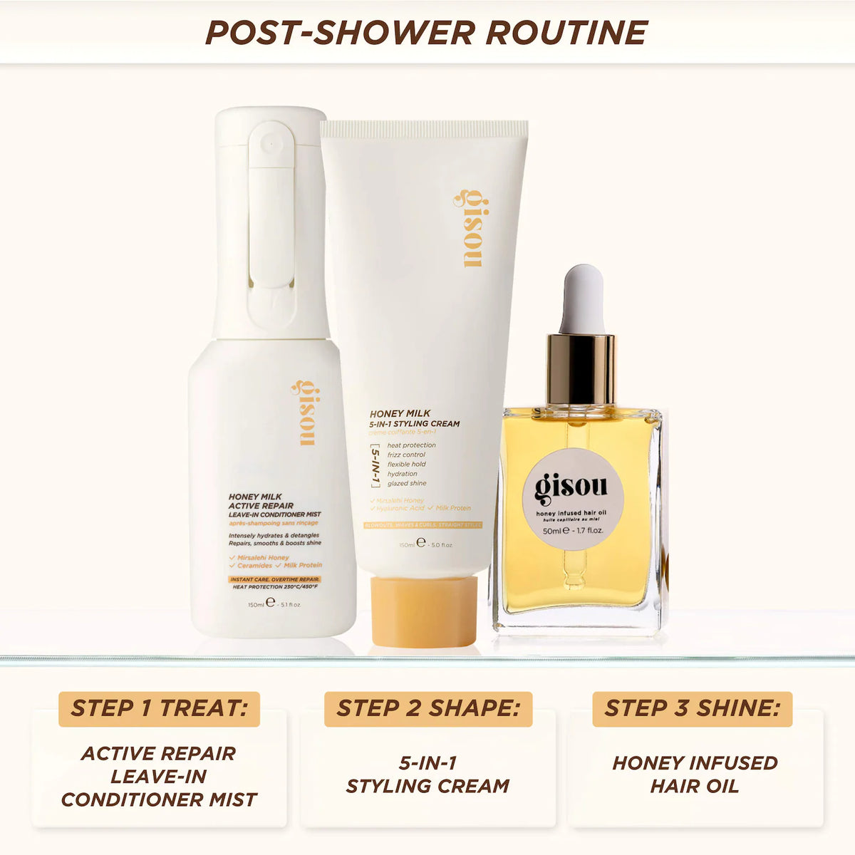 Honey Milk Active Repair Leave-in Conditioner Mist - Azora Beauty