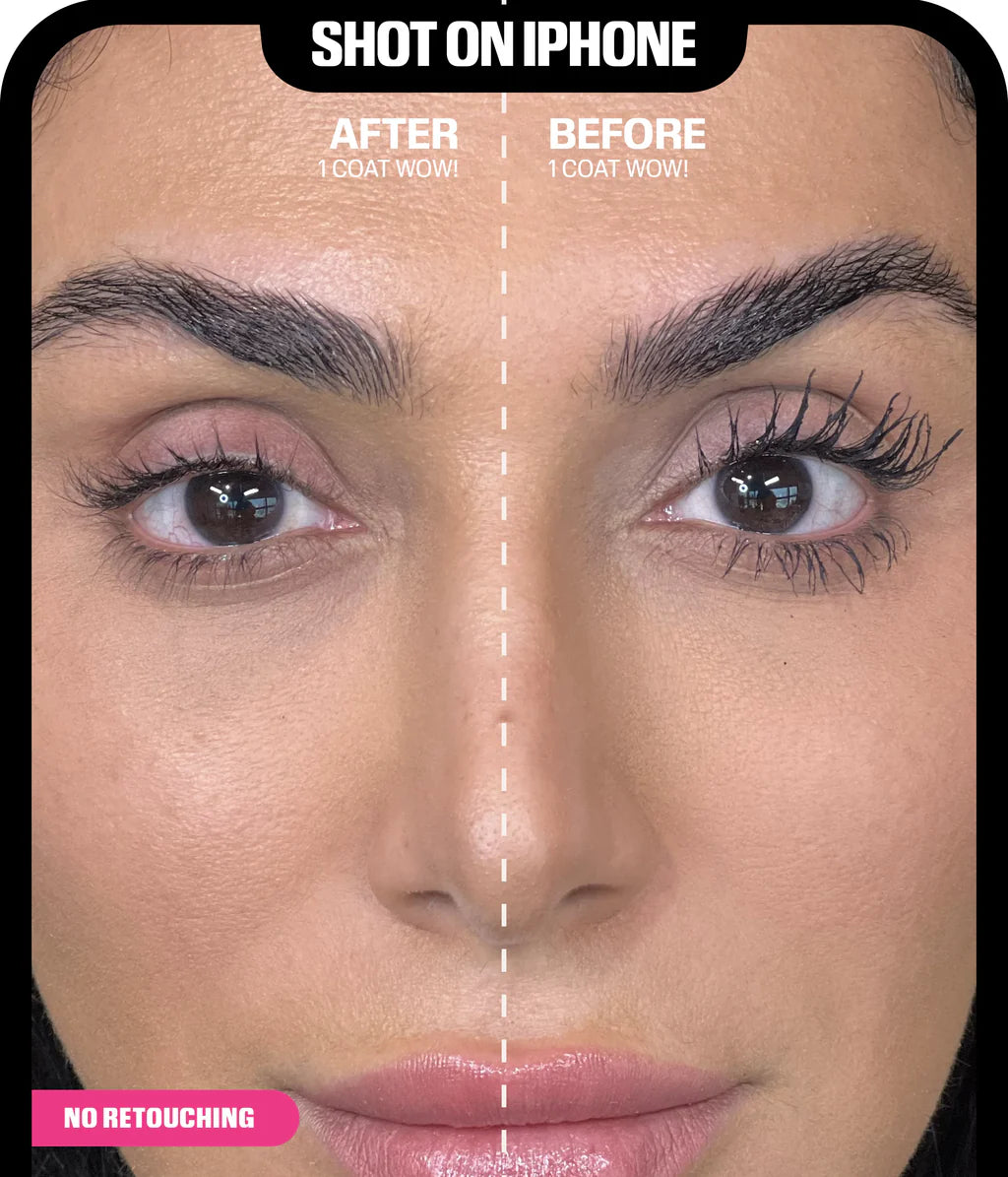 1 Coat Wow! - Extra Volumizing And Lifting Mascara - Azora Beauty