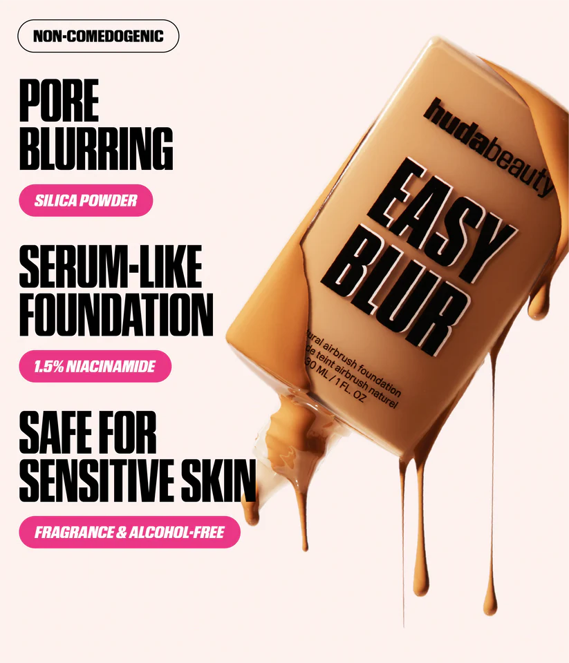 Easy Blur Natural Airbrush Foundation - Azora Beauty