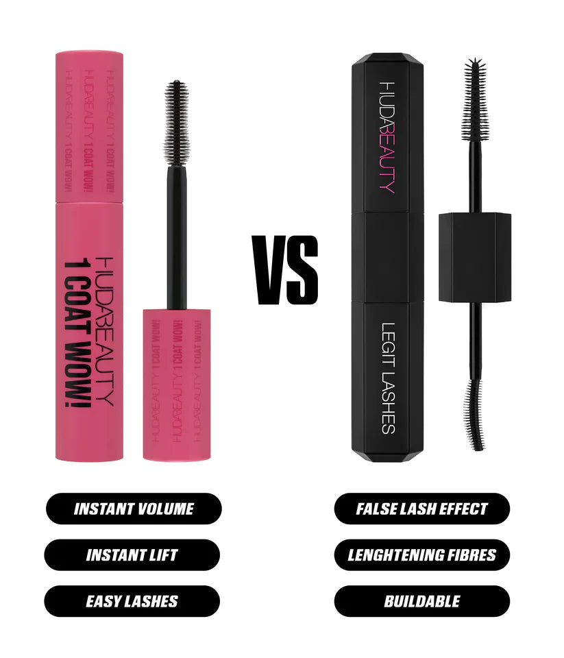Legit Lashes Double-Ended Volumizing & Lengthening Mascara - Azora Beauty