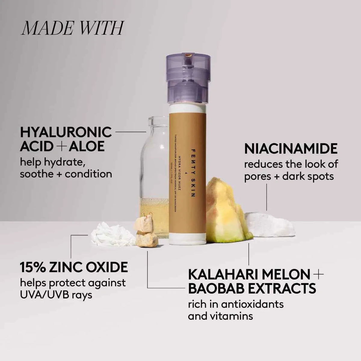 Hydra Vizor Huez - Tinted Moisturizer Mineral SPF30