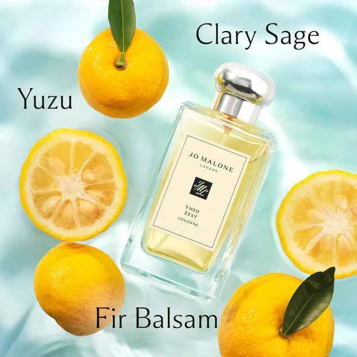 Yuzu Zest Cologne With Citrus